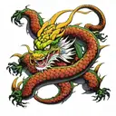 shenron dragon ball tattoo design idea