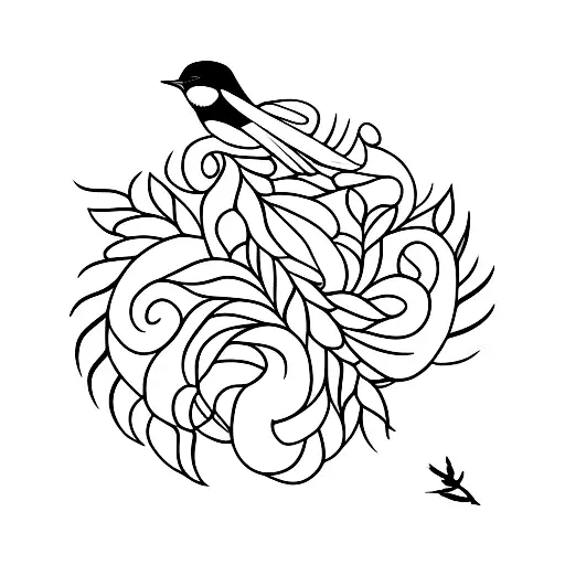 Swallow Birds tattoo design idea