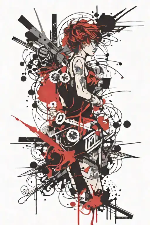 lesbian tattoo design idea