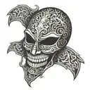 Vendetta tattoo design idea