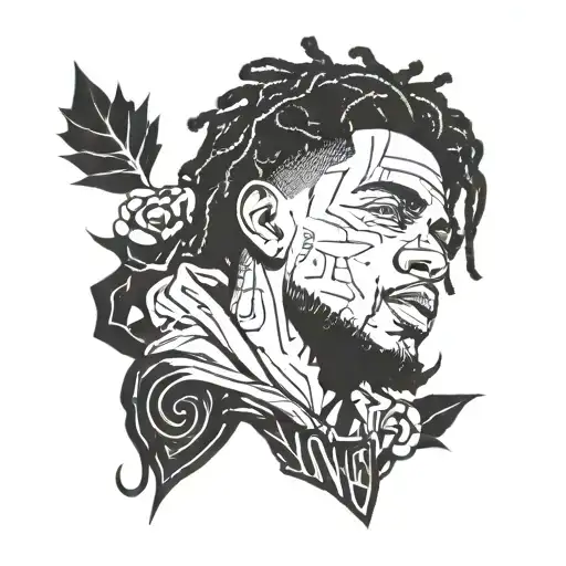 love yourz j cole tattoo design idea
