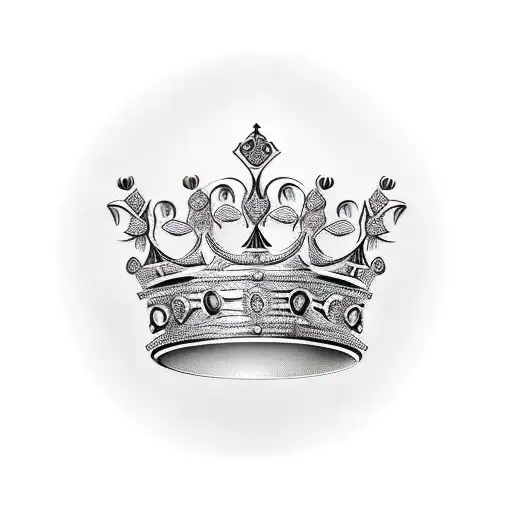 Queen's Crown tattoo design idea