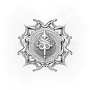 Queen's Crown tattoo design idea