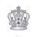 Queen's Crown tattoo design idea