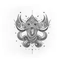 name Marek as a wedding ring tattoo design idea