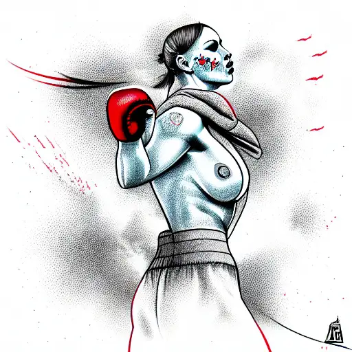 fighter Russia tattoo design idea