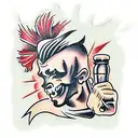 fighter Russia tattoo design idea