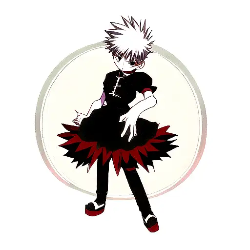 killua zoldyck tattoo design idea