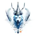 fenrir  tattoo design idea