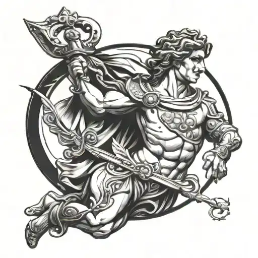Alexander The Great tattoo design idea