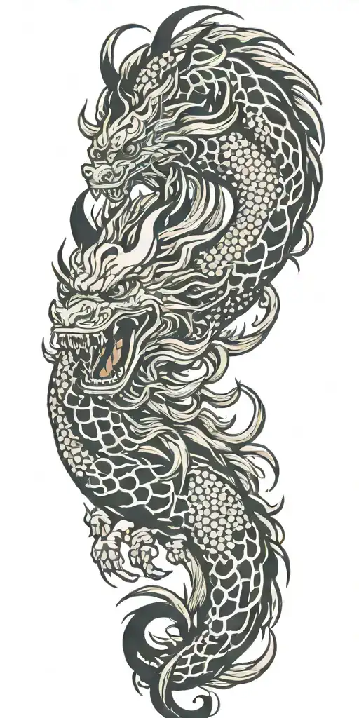 kirin tattoo design idea