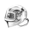 welding helmet with tig torch  tattoo design idea