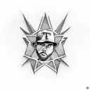 Texas rangers World Series win tattoo design idea