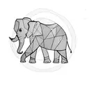 three elephants  tattoo design idea