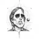 tom petty tattoo design idea