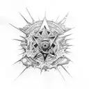 pink Floyd, red hot chili peppers tattoo design idea