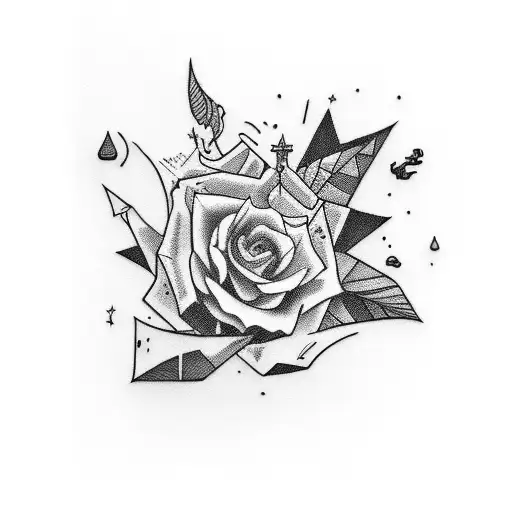 Juice Wrld Inspired tattoo 999 abyss tattoo design idea