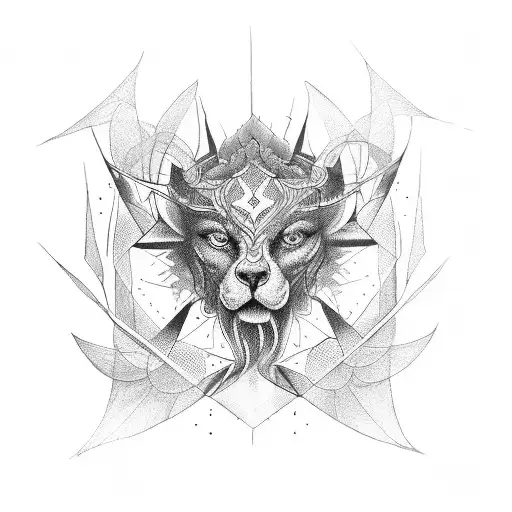 metatron tattoo design idea