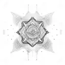 metatron tattoo design idea