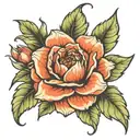 January February June october birth flower tattoo design idea