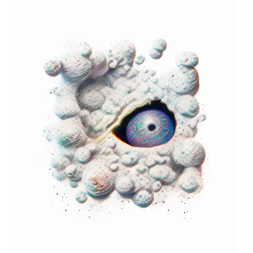 Gravity pulled me down or maybe repulsion pushed me up tattoo design idea