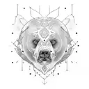 Can you make me a tattoo for my inside right arm based on Ursula major and minor big bear and little bear as a tribute f tattoo design idea