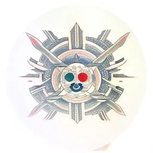 Trident 12:19 tattoo design idea