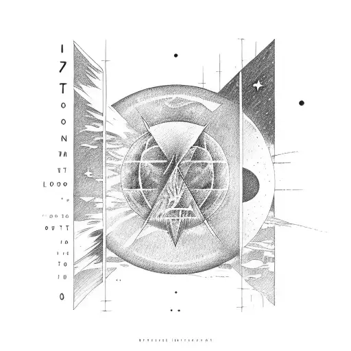 dark side of the moon album cover tattoo design idea