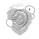 no regrets, just lessons learned words written in cursive in the shape of a heart  tattoo design idea