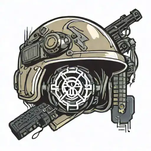 W A S D keys on the gaming computer keyboard along with a helmet symbol of the Gaules counter strike streamer tattoo design idea