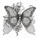 Molly written tattoo design idea
