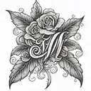 Molly written tattoo design idea