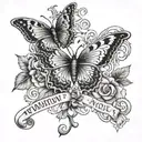 Molly written tattoo design idea