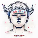 name Ilya tattoo design idea