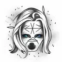 name Ilya tattoo design idea