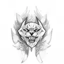 Dagger tattoo design idea