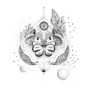 summer time tattoo design idea