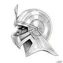 small spartan helmet tattoo tattoo design idea