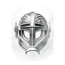 small spartan helmet tattoo tattoo design idea