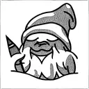 gnome tattoo design idea