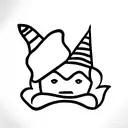 gnome tattoo design idea
