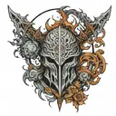darksign from dark souls tattoo design idea