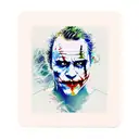 heath ledger joker burning card tattoo design idea