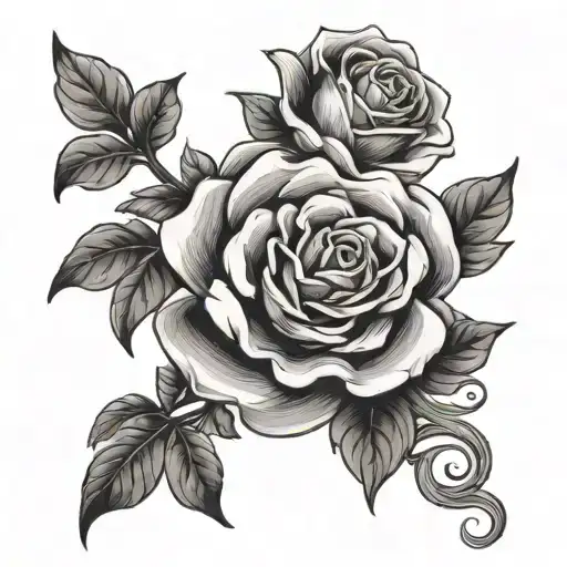 Love kills but Builds loyalty  tattoo design idea