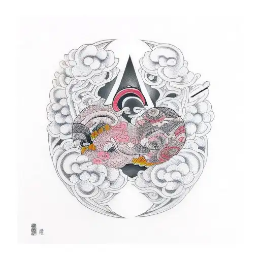 anal slut tattoo design idea