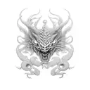 orochi tattoo design idea