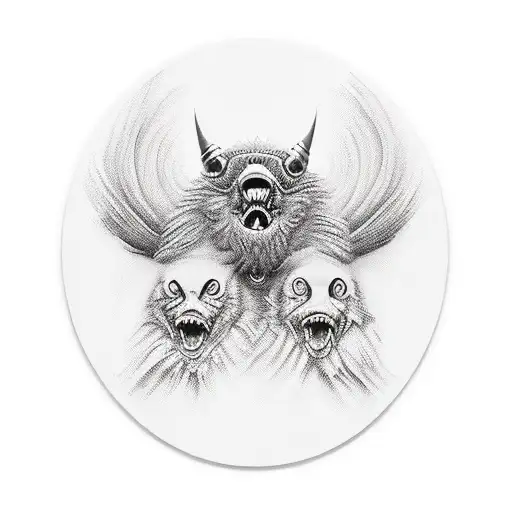 alone around people  tattoo design idea