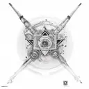 alone around people  tattoo design idea