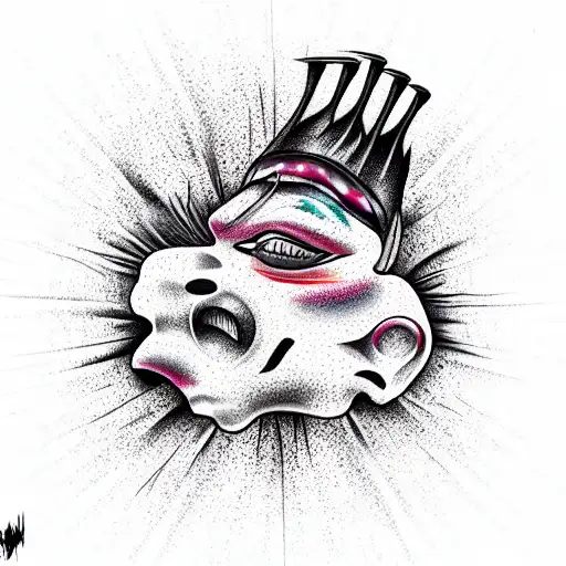 dumb nigger tattoo design idea