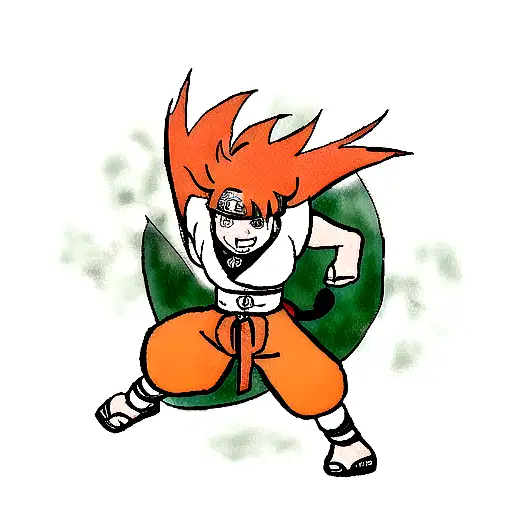 naruto kurama tattoo design idea